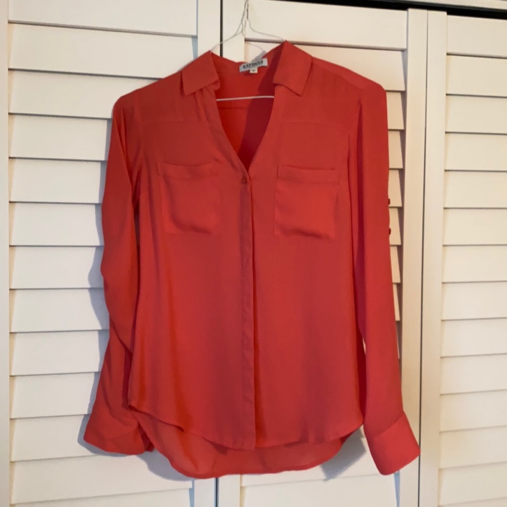 Express Portofino Buttondown  XS